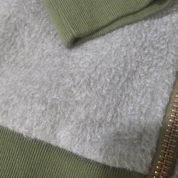 NEW Feat: Unisex Blanket-Blend Zip Up Hoodie Size L, Color Iguana - Picture 4 of 5